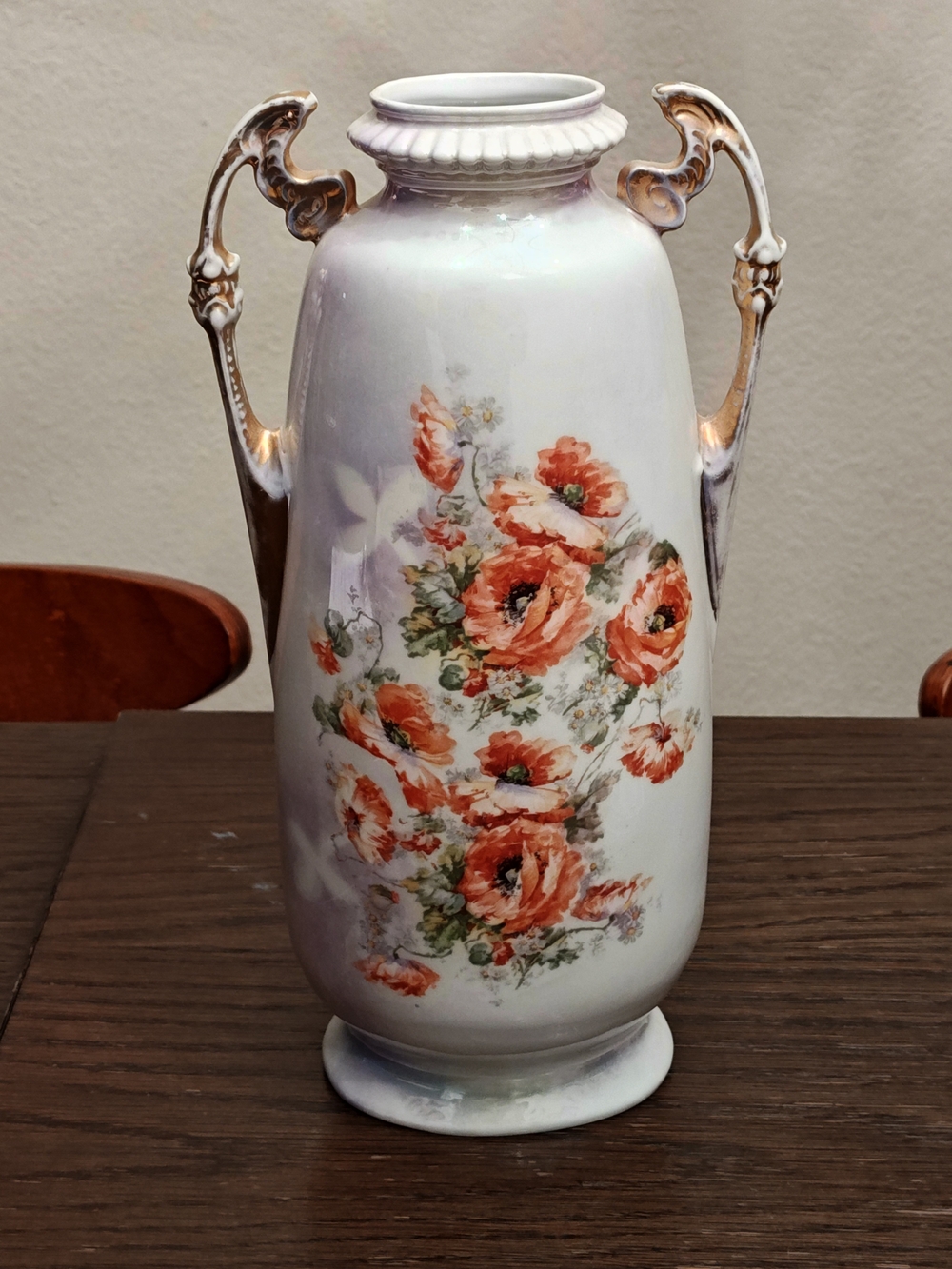 antique Victoria Austria porcelain Vase